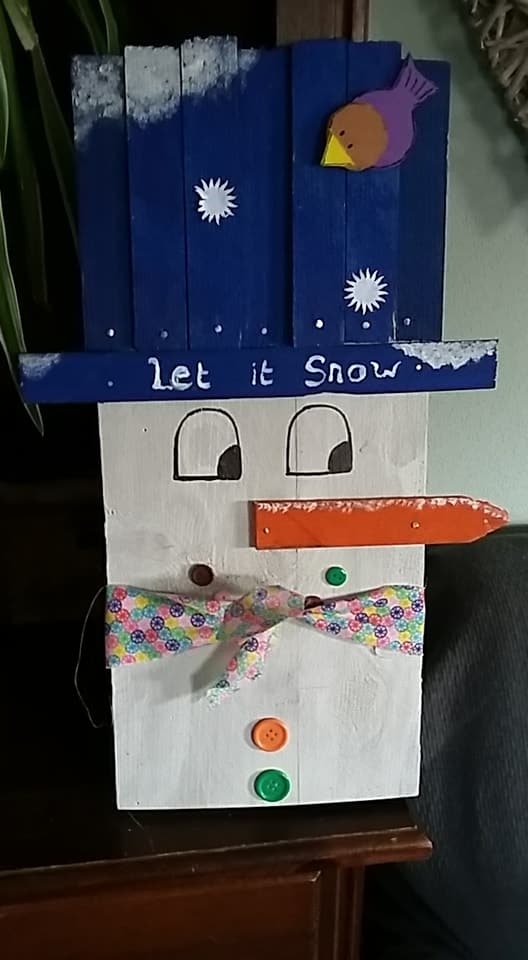 Sneeuwpop bouwen